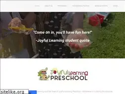 Sites similar to joyfullearningpreschool.com