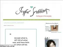 Sites similar to joyfulscribblings.com