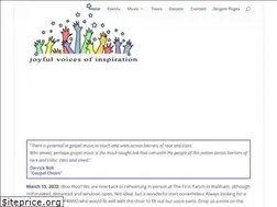 Sites similar to joyfulvoices.org