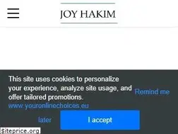 Sites similar to joyhakim.com