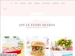 Sites similar to joyineveryseason.com