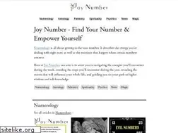 Sites similar to joynumber.com