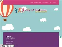 Sites similar to joyofchildrenpreschool.com