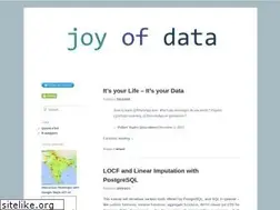 Sites similar to joyofdata.de