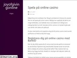 Sites similar to joyofgivingonline.com