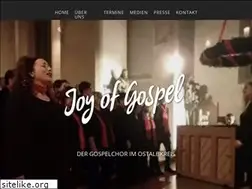 Sites similar to joyofgospel.de