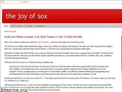 Sites similar to joyofsox.blogspot.com