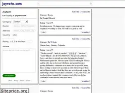 Sites similar to joyrate.com