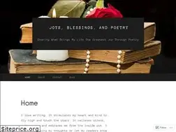 Sites similar to joysblessingspoetry.com