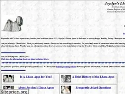 Sites similar to joyslynslhasaapsos.com