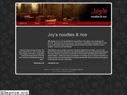 Sites similar to joysnoodlesandrice.com