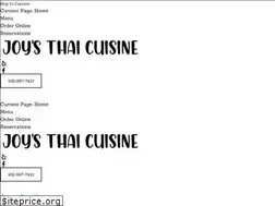 Sites similar to joysthaicuisine.com