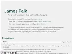 Sites similar to jpaik.me