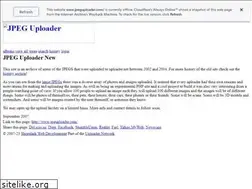 Sites similar to jpeguploader.com