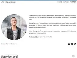 Sites similar to jperasmus.me