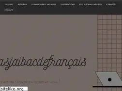 Sites similar to jpeuxpasjaibacdefrancais.wordpress.com