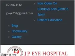 Sites similar to jpeyehospital.com