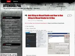 Sites similar to jpjitendrapal.wordpress.com