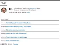 Sites similar to jpscaletti.com