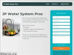 Sites similar to jpwatersystempros.com