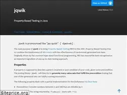 Sites similar to jqwik.net
