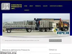 Sites similar to jrconcreteproducts.com