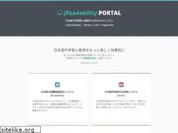 Sites similar to jreadability.net