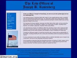 Sites similar to jrosenberglaw.com