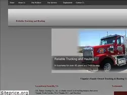 Sites similar to jrtharpetrucking.com