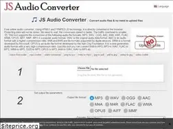 Sites similar to js-audio-converter.com