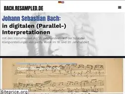 Sites similar to js-bach.de