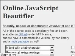 Sites similar to jsbeautifier.org