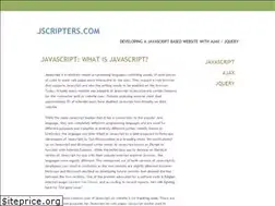 Sites similar to jscripters.com