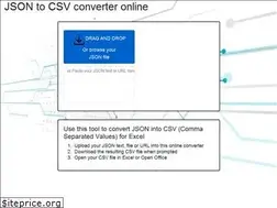 Sites similar to json-csv-xls.com