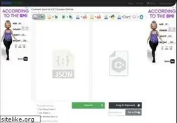 Sites similar to json2csharp.com