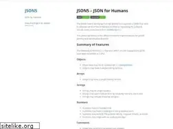Sites similar to json5.org