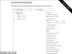 Sites similar to jsonschema2pojo.org