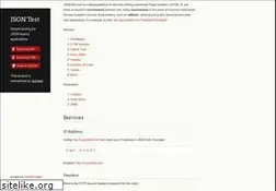 Sites similar to jsontest.com