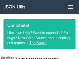 Sites similar to jsonutils.com