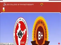 Sites similar to jssphysiotherapy.edu.in