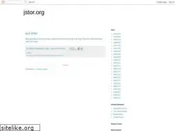 Sites similar to jstor1.blogspot.com
