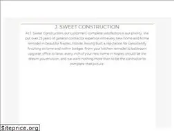 Sites similar to jsweetconstruction.com