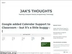 Sites similar to jtangkua.wordpress.com