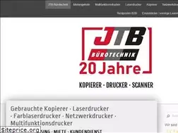 Sites similar to jtb-buerotechnik.de