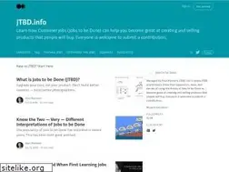 Sites similar to jtbd.info