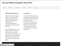 Sites similar to jtbrownlaw.com