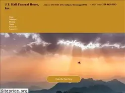 Sites similar to jthallfuneralhome.com