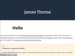 Sites similar to jthorne.co.uk