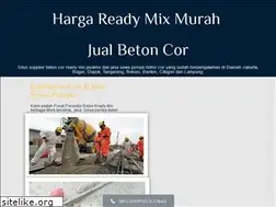 Sites similar to jualbetoncor.com