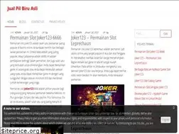 Sites similar to jualpilbiruasli.com